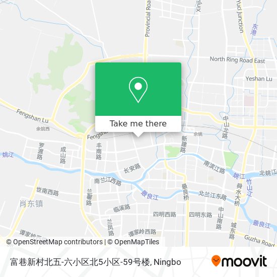 富巷新村北五-六小区北5小区-59号楼 map