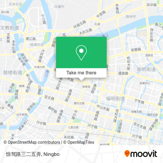 惊驾路三二五弄 map