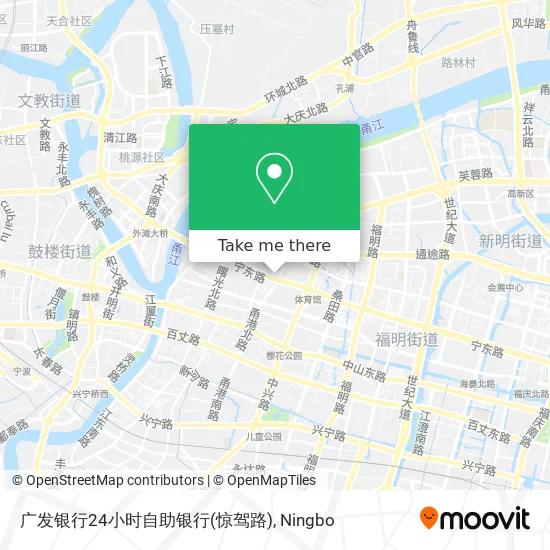 广发银行24小时自助银行(惊驾路) map