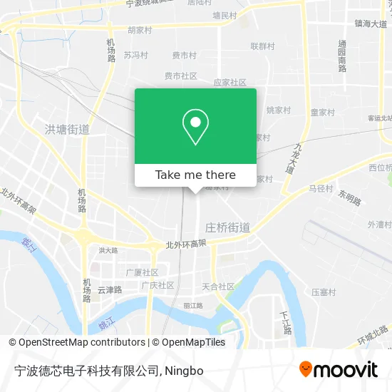 宁波德芯电子科技有限公司 map