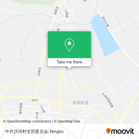 中共沙河村支部委员会 map