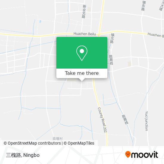 三槐路 map