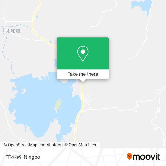 前桃路 map