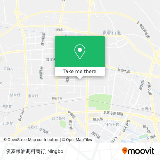 俊豪粮油调料商行 map