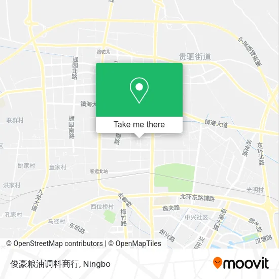 俊豪粮油调料商行 map