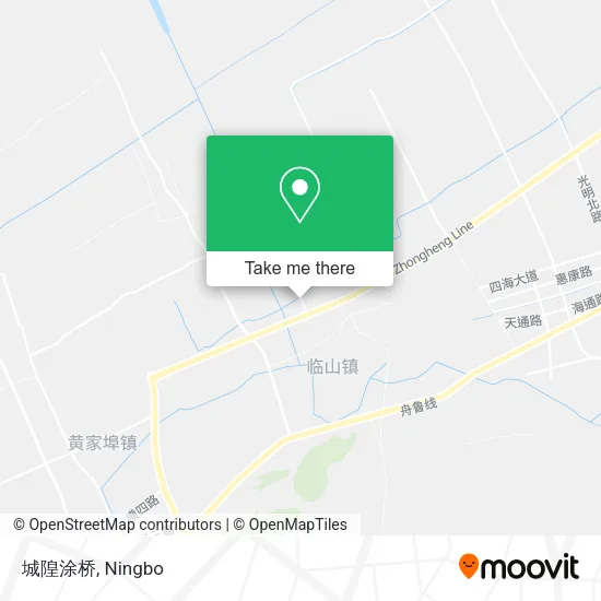 城隍涂桥 map