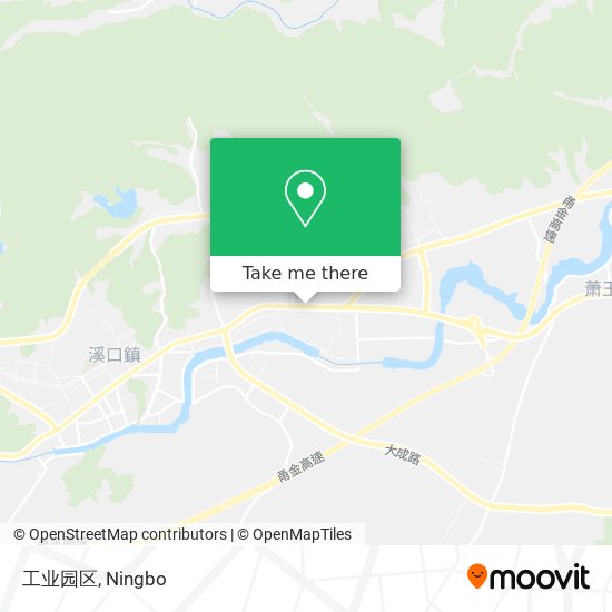 工业园区 map