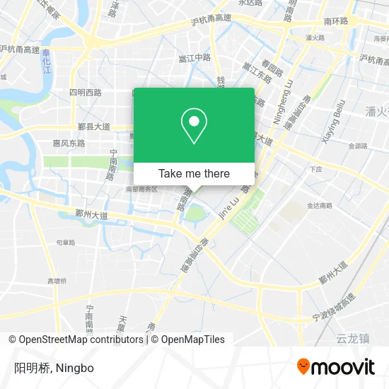 阳明桥 map