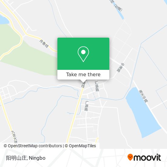 阳明山庄 map
