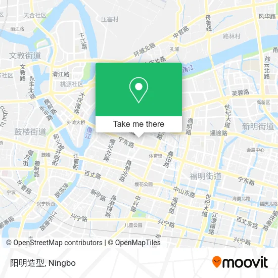 阳明造型 map
