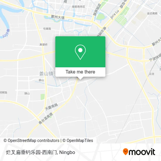 烂叉扁垂钓乐园-西南门 map