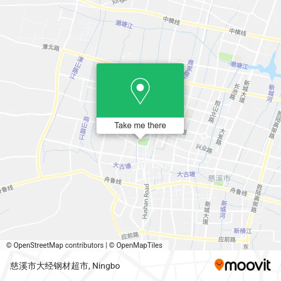 慈溪市大经钢材超市 map