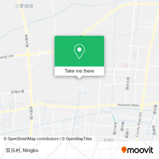 双乐村 map
