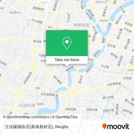 王佳颖烟杂店(新典新村店) map