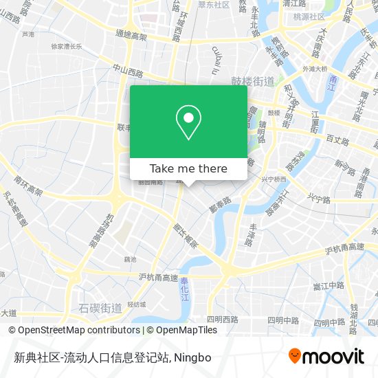 新典社区-流动人口信息登记站 map
