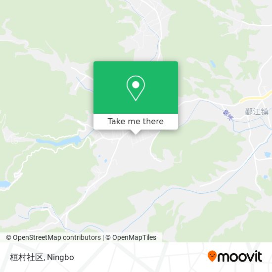 桓村社区 map