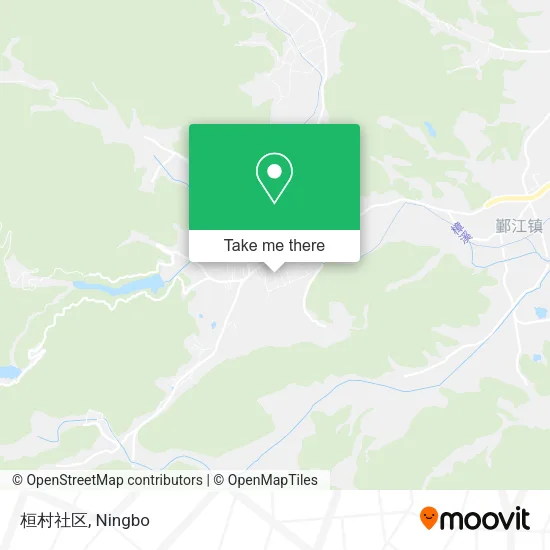 桓村社区 map