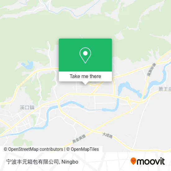 宁波丰元箱包有限公司 map