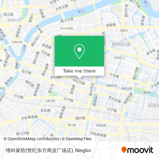 维科家纺(世纪东方商业广场店) map