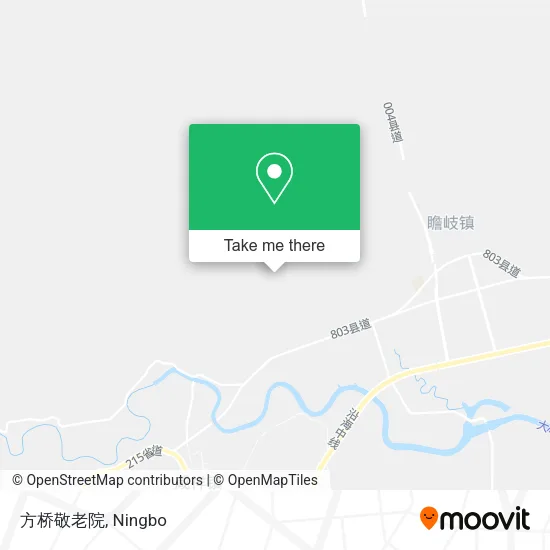 方桥敬老院 map