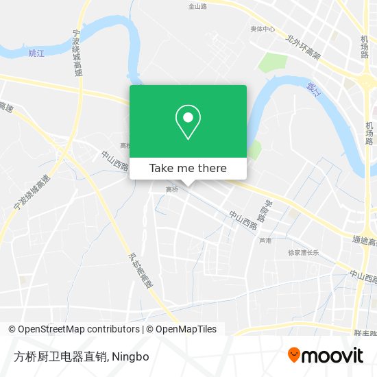 方桥厨卫电器直销 map
