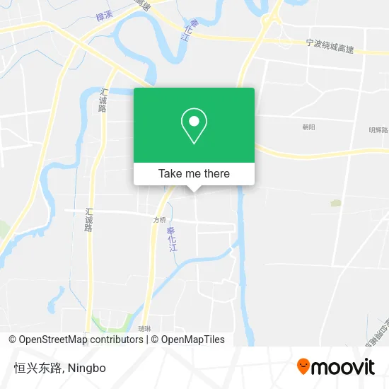 恒兴东路 map