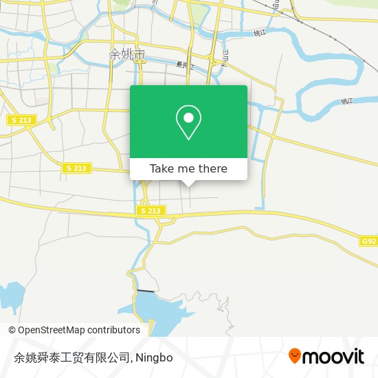 余姚舜泰工贸有限公司 map