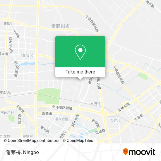 蓬莱桥 map