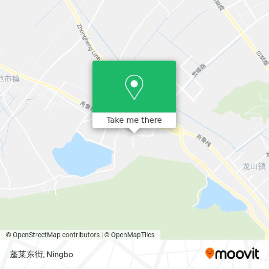 蓬莱东街 map
