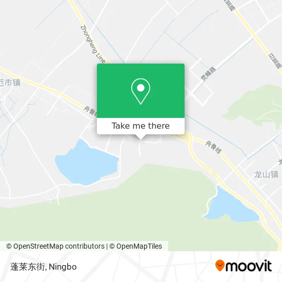 蓬莱东街 map