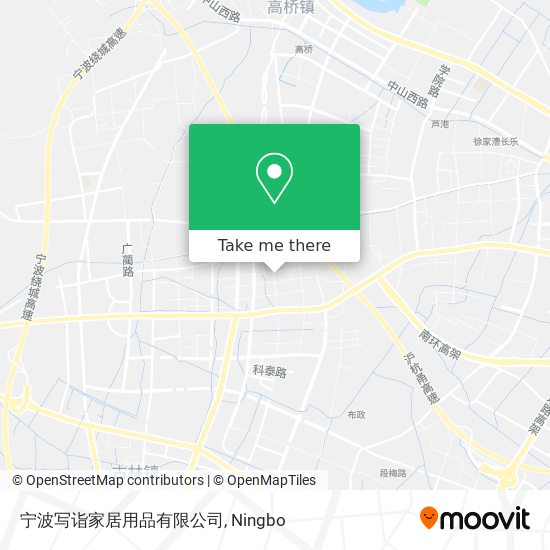 宁波写诣家居用品有限公司 map