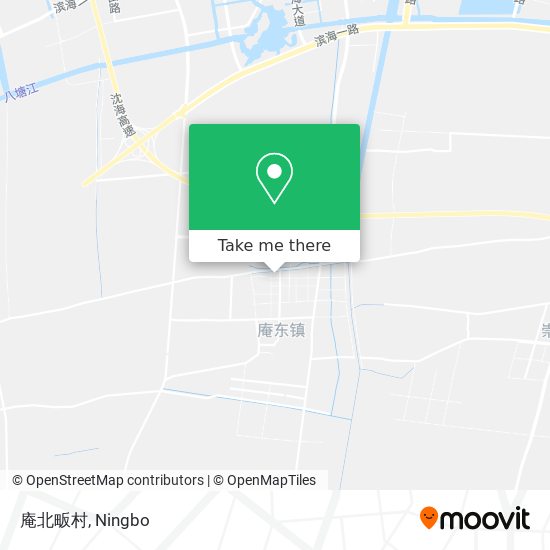 庵北畈村 map