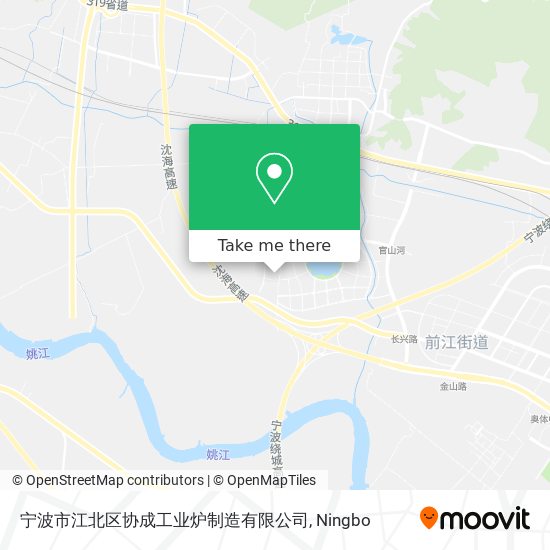 宁波市江北区协成工业炉制造有限公司 map
