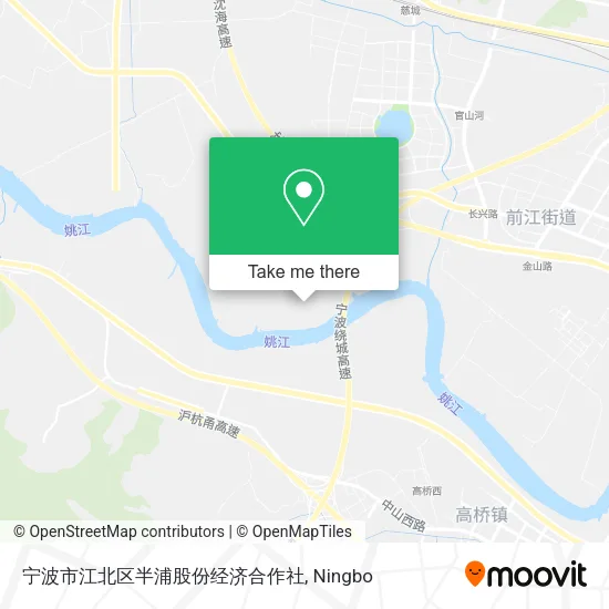 宁波市江北区半浦股份经济合作社 map