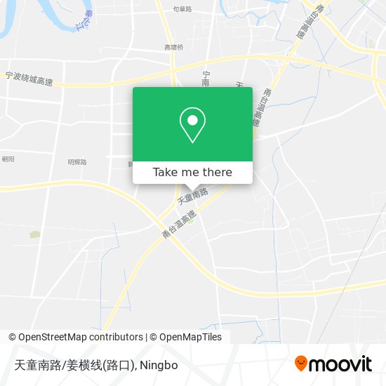 天童南路/姜横线(路口) map