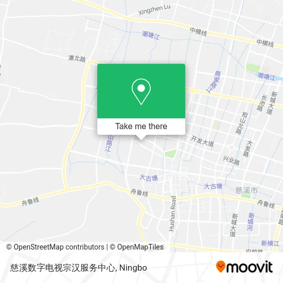 慈溪数字电视宗汉服务中心 map