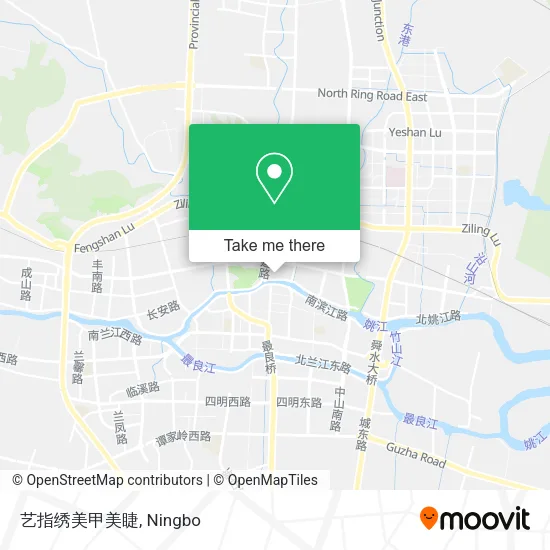 艺指绣美甲美睫 map