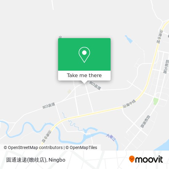 圆通速递(瞻歧店) map