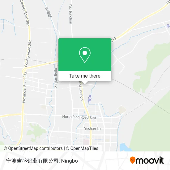 宁波吉盛铝业有限公司 map