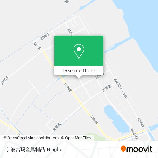 宁波吉玛金属制品 map