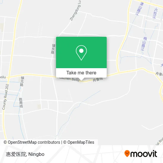 惠爱医院 map
