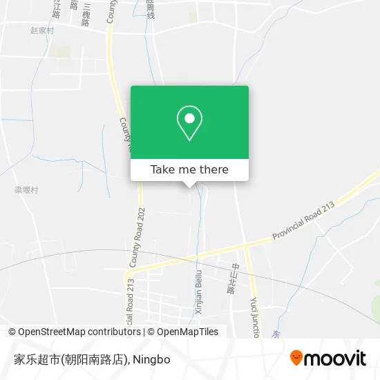 家乐超市(朝阳南路店) map