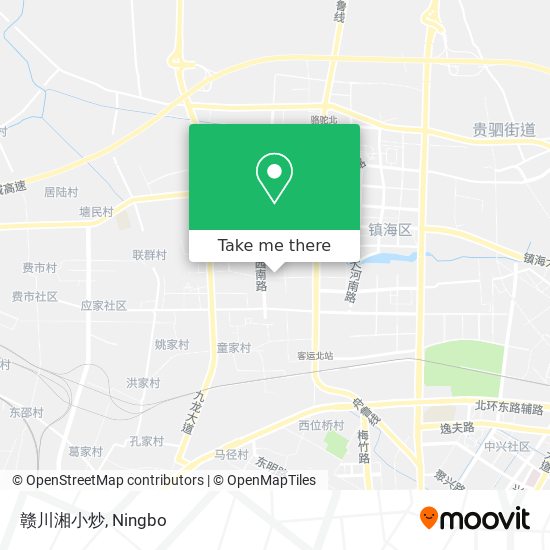 赣川湘小炒 map