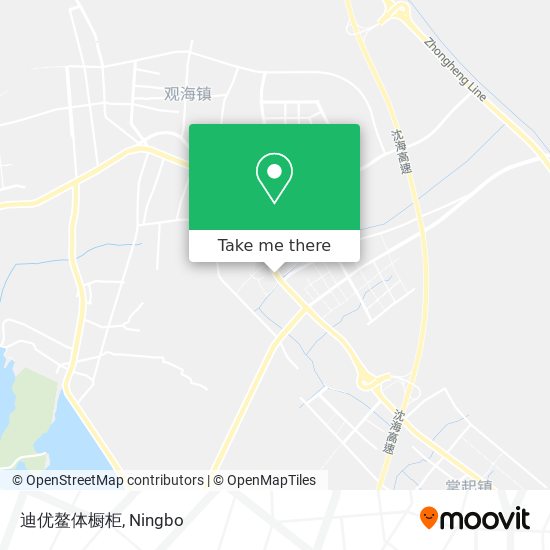 迪优鳌体橱柜 map