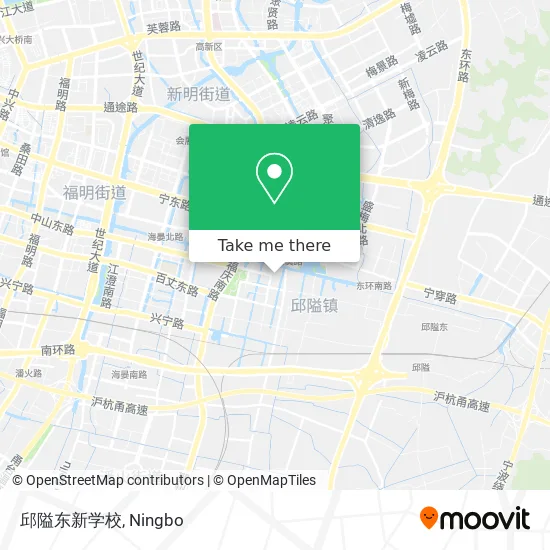 邱隘东新学校 map