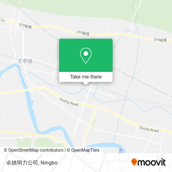 余姚明力公司 map