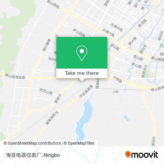 海亚电器仪表厂 map