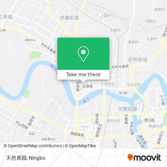 天然果园 map
