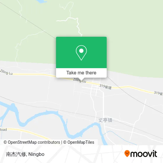 南杰汽修 map