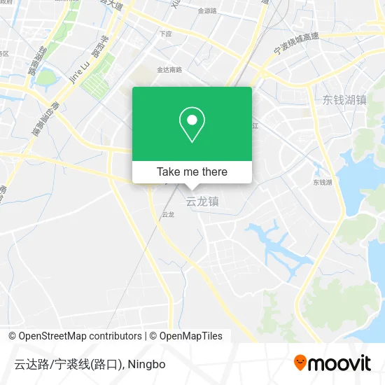 云达路/宁裘线(路口) map